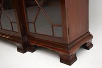 Antique Mahogany Chippendale Style Breakfront Dwarf Bookcase (9 of 11) Antique Mahogany Chippendale Style Breakfront Dwarf Bookcase (9 of 11)
