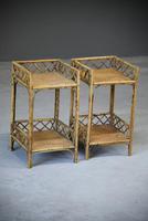 Cane & Bamboo Side Tables (7 of 8) Cane & Bamboo Side Tables (7 of 8)