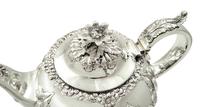 Antique Victorian Sterling Silver Teapot 1855 (6 of 9) Antique Victorian Sterling Silver Teapot 1855 (6 of 9)