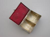 Victorian Silver Twin Compartment Stamp Box by Grey & Co, Birmingham 1897 (4 of 12) Victorian Silver Twin Compartment Stamp Box by Grey & Co, Birmingham 1897 (4 of 12)