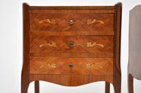 Pair of Antique French Inlaid Marquetry Bedside Tables (10 of 10) Pair of Antique French Inlaid Marquetry Bedside Tables (10 of 10)