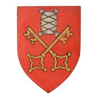 Six Edwardian Heraldic Shield Plaques (6 of 8) Six Edwardian Heraldic Shield Plaques (6 of 8)