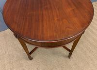 Edwardian Walnut Oval Occasional Table (12 of 13) Edwardian Walnut Oval Occasional Table (12 of 13)