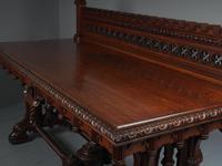 Carved Oak Serving Table Attributed to Pugin (5 of 17) Carved Oak Serving Table Attributed to Pugin (5 of 17)