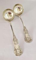 Pair of Sauce Ladles - Glasgow 1855 (7 of 7) Pair of Sauce Ladles - Glasgow 1855 (7 of 7)