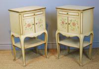 Pretty Pair of French Painted Bedside Cabinets (2 of 7) Pretty Pair of French Painted Bedside Cabinets (2 of 7)