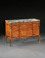 Late 19th Century French Gilt Bronze Mounted Tulipwood & Kingwood Marble Topped Commode (9 of 10) Late 19th Century French Gilt Bronze Mounted Tulipwood & Kingwood Marble Topped Commode (9 of 10)