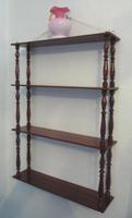 Attractive Set of French Walnut Wall Shelves c.1890 (2 of 4) Attractive Set of French Walnut Wall Shelves c.1890 (2 of 4)