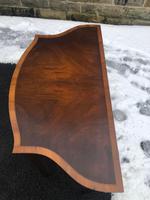 Quality Flamed Mahogany Single Draw Side Table (6 of 7) Quality Flamed Mahogany Single Draw Side Table (6 of 7)