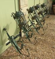 Antique Spanish Style Wrought Iron Wall Scones Set of Four (6 of 8) Antique Spanish Style Wrought Iron Wall Scones Set of Four (6 of 8)
