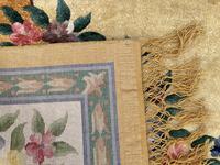 Vintage Chinese Silk Carpet 2.43m x 1.59m (9 of 11) Vintage Chinese Silk Carpet 2.43m x 1.59m (9 of 11)