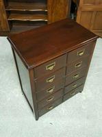 Vintage Mahogany 10 Drawer Chest of Drawers (5 of 10) Vintage Mahogany 10 Drawer Chest of Drawers (5 of 10)