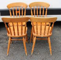 1960s Set 4 Beech Kitchen Chairs (3 of 3) 1960s Set 4 Beech Kitchen Chairs (3 of 3)