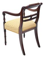 Georgian Mahogany Elbow Desk Carver Chair c.1820 (5 of 8) Georgian Mahogany Elbow Desk Carver Chair c.1820 (5 of 8)