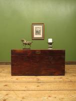 Large Antique Military Campaign Camphor Wood Chest, 19th Century Storage Chest (14 of 19) Large Antique Military Campaign Camphor Wood Chest, 19th Century Storage Chest (14 of 19)