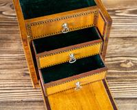 Stunning Inlaid Jewellery Cabinet 1850 (6 of 10) Stunning Inlaid Jewellery Cabinet 1850 (6 of 10)