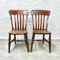 Pair of Windsor Lathback Side Chairs (3 of 5) Pair of Windsor Lathback Side Chairs (3 of 5)