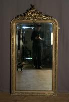 Large French Napoleon III Gilt Wall Mirror (5 of 7) Large French Napoleon III Gilt Wall Mirror (5 of 7)