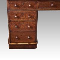 Victorian Oak Pedestal Desk (9 of 11) Victorian Oak Pedestal Desk (9 of 11)