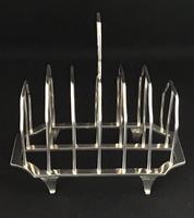 Victorian Silver Plated 7 Bar Toast Rack. (4 of 4) Victorian Silver Plated 7 Bar Toast Rack. (4 of 4)