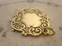 Antique Pocket Watch Chain Fob 1890s Victorian Large Brass Shield Fob (6 of 7) Antique Pocket Watch Chain Fob 1890s Victorian Large Brass Shield Fob (6 of 7)