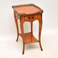 Antique French King Wood Side Table (9 of 9) Antique French King Wood Side Table (9 of 9)
