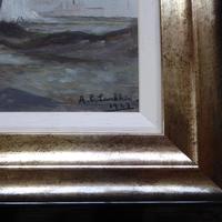 Original Painting of WW1 Battle Cruiser (2 of 5) Original Painting of WW1 Battle Cruiser (2 of 5)