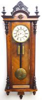 Superb Antique German Twin Walnut 8-Day Mantel Clock Vienna Striking Wall Clock (3 of 10) Superb Antique German Twin Walnut 8-Day Mantel Clock Vienna Striking Wall Clock (3 of 10)
