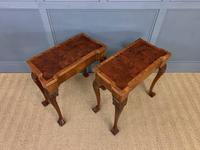 Pair of Burr Walnut Tea Tables (6 of 21) Pair of Burr Walnut Tea Tables (6 of 21)
