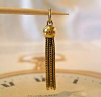 Vintage Pocket Watch Chain Tassel Fob 1950 Victorian Revival Golden Gilt Fob Nos (5 of 5) Vintage Pocket Watch Chain Tassel Fob 1950 Victorian Revival Golden Gilt Fob Nos (5 of 5)