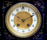 Fine Slate & Marble Mantel Clock 8 Day Striking Mantle Clock (2 of 9) Fine Slate & Marble Mantel Clock 8 Day Striking Mantle Clock (2 of 9)