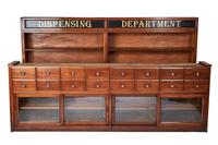 Mahogany Chemist Shop Fitting c.1930 (5 of 5) Mahogany Chemist Shop Fitting c.1930 (5 of 5)