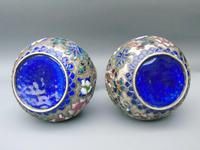 Pretty Pair of Chinese Cloisonne Champleve Vases (8 of 9) Pretty Pair of Chinese Cloisonne Champleve Vases (8 of 9)