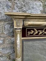 Regency Gilt Pier Mirror With Red Velvet Panel (4 of 7) Regency Gilt Pier Mirror With Red Velvet Panel (4 of 7)