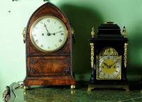 Rare Miniature Fusee Verge Bracket Mantle Clock - Made by John Johnson, London (12 of 12) Rare Miniature Fusee Verge Bracket Mantle Clock - Made by John Johnson, London (12 of 12)
