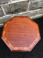 Antique Mahogany Tripod Wine Table Inlaid (3 of 5) Antique Mahogany Tripod Wine Table Inlaid (3 of 5)