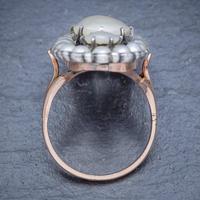 Antique Georgian Natural Pearl Diamond Ring Silver 18ct Gold c.1820 (3 of 4) Antique Georgian Natural Pearl Diamond Ring Silver 18ct Gold c.1820 (3 of 4)