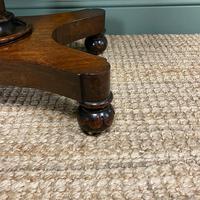 Stunning Victorian Rosewood Antique Card Table (8 of 8) Stunning Victorian Rosewood Antique Card Table (8 of 8)