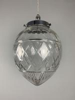 Art Deco Glass Pendant Ceiling Light, Original Shade, Rewired (5 of 5) Art Deco Glass Pendant Ceiling Light, Original Shade, Rewired (5 of 5)