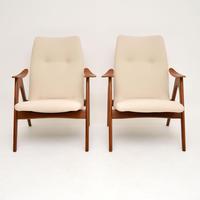 Pair of Vintage Dutch Armchairs by Louis Van Teeffelen (4 of 14) Pair of Vintage Dutch Armchairs by Louis Van Teeffelen (4 of 14)