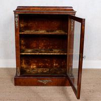 Pier Cabinet Inlaid Walnut 19th Century (8 of 13) Pier Cabinet Inlaid Walnut 19th Century (8 of 13)