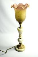 Early 20th Century White Marble Lamp (14 of 18) Early 20th Century White Marble Lamp (14 of 18)