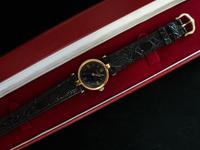 Cartier Vendome Quartz Wristwatch Black Face (3 of 3) Cartier Vendome Quartz Wristwatch Black Face (3 of 3)