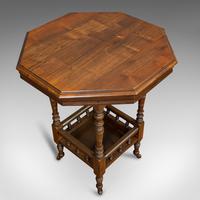 Antique Lamp Table, English, Walnut, Octagonal, Side, Games, Edwardian c.1910 (6 of 10) Antique Lamp Table, English, Walnut, Octagonal, Side, Games, Edwardian c.1910 (6 of 10)