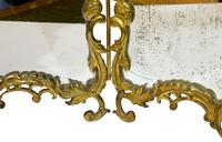 French Gilt Bronze Rococo Style Table Mirror (5 of 6) French Gilt Bronze Rococo Style Table Mirror (5 of 6)