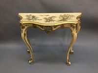 Italianate Lacquered Console Table (6 of 10) Italianate Lacquered Console Table (6 of 10)