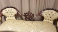 Outstanding Mahogany Cameo Backed Sofa (15 of 20) Outstanding Mahogany Cameo Backed Sofa (15 of 20)