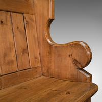 Antique Hallway Bench, English, Pine, Reception, Pew, Ecclesiastic, Victorian (11 of 12) Antique Hallway Bench, English, Pine, Reception, Pew, Ecclesiastic, Victorian (11 of 12)