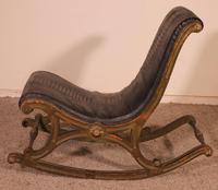 Polychrome Napoleon III Rocking Chair (5 of 10) Polychrome Napoleon III Rocking Chair (5 of 10)