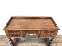 Antique Mahogany Desk with Barley Twist Supports (11 of 13) Antique Mahogany Desk with Barley Twist Supports (11 of 13)